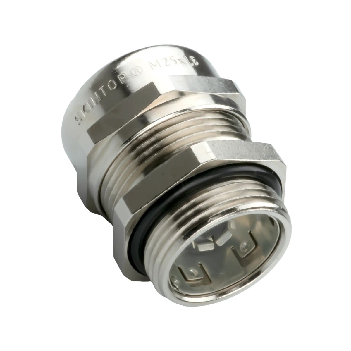 SKINTOP GLAND EMC M20 MS-SC-M Nickel Plated Brass